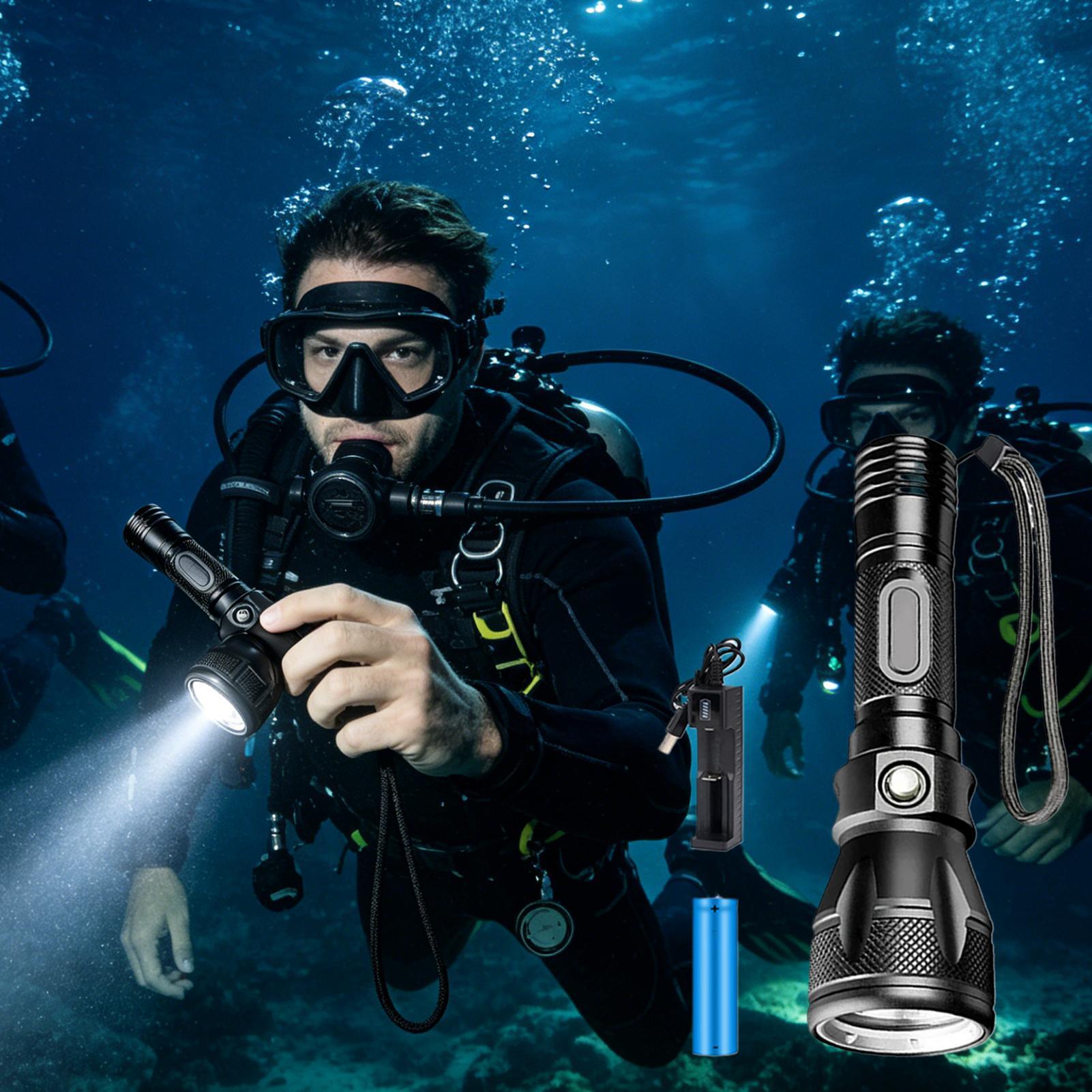 3-Mode Powerful Rechargeable W - огляд і ціна Aquatic Diving