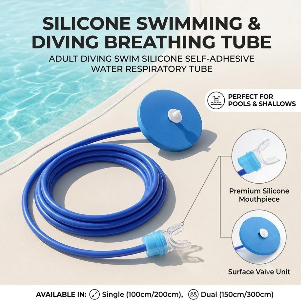 Adult Diving Swim Silicone Wat - огляд і ціна Aquatic Diving