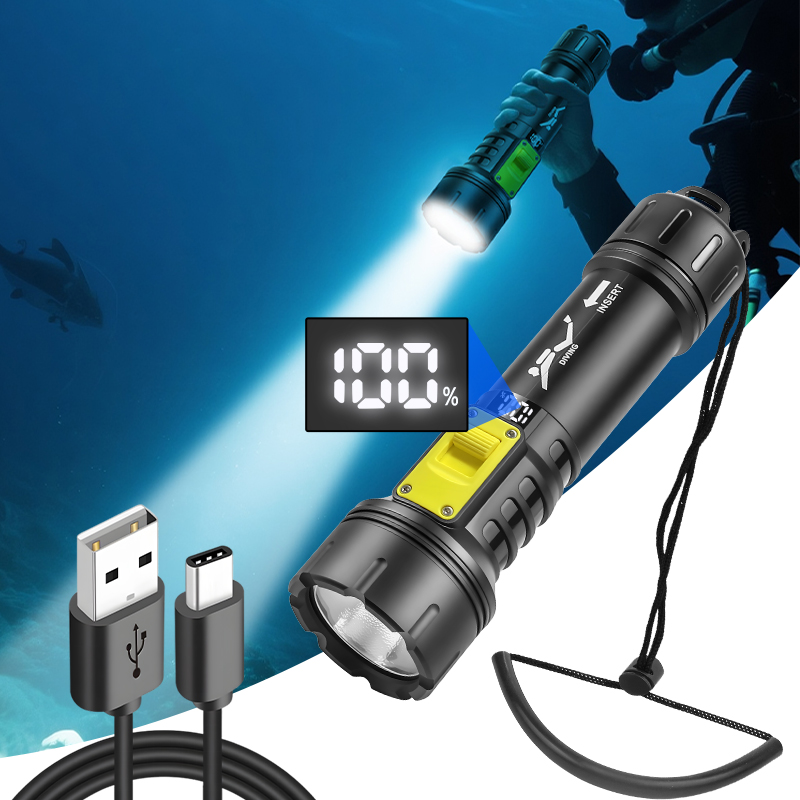New XHP70 Diving Flashlight IP - огляд і ціна Aquatic Diving