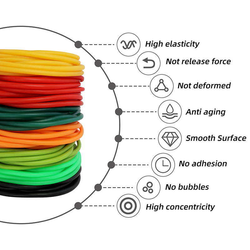 1M Latex Rubber Tubing Tube ID - огляд і ціна Speargun Rubber Band